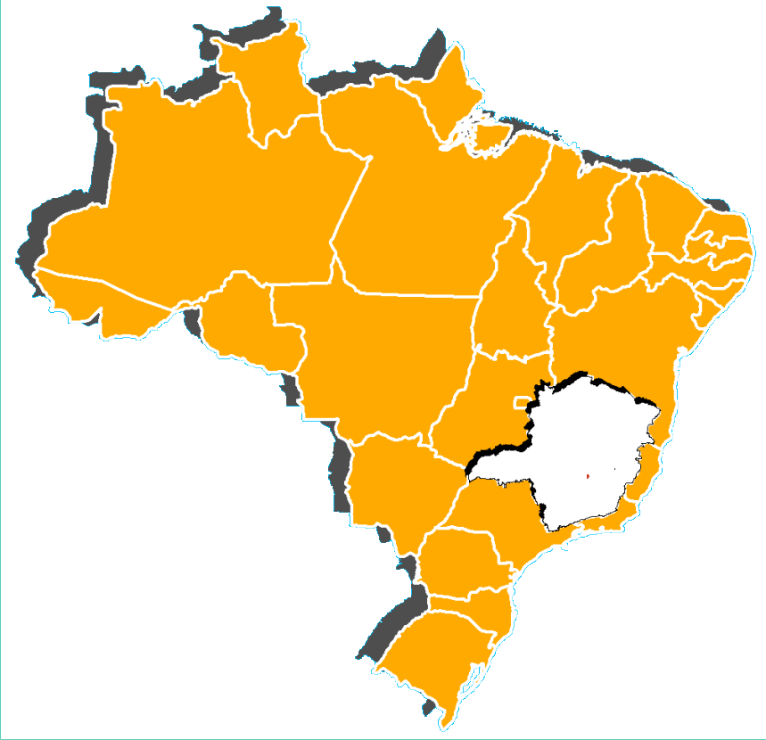 mapa do brasil para pintar. hot mapa do rasil por regioes